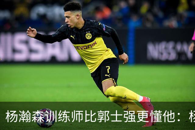 杨瀚森训练师比郭士强更懂他：杨瀚森不是传统中锋，他能传能投！